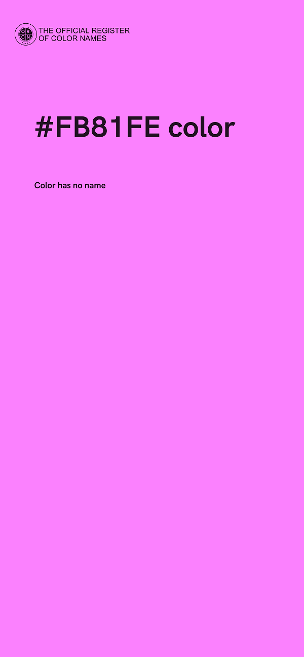 #FB81FE color image
