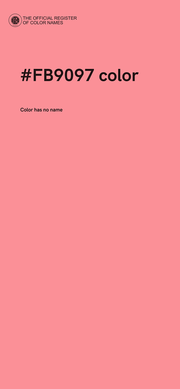 #FB9097 color image
