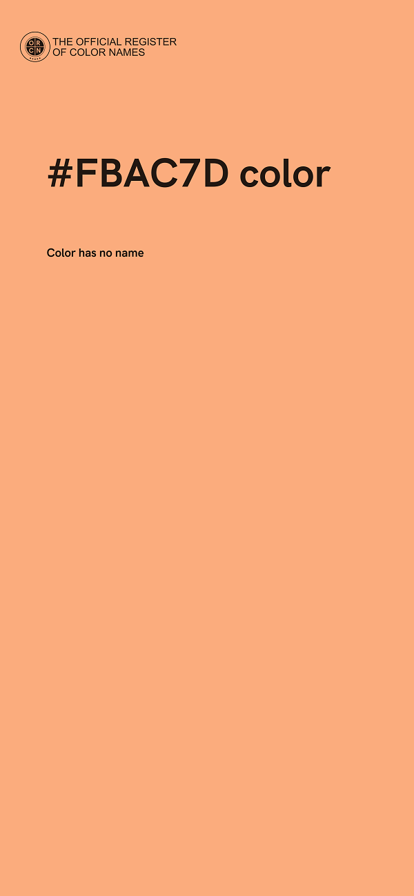 #FBAC7D color image
