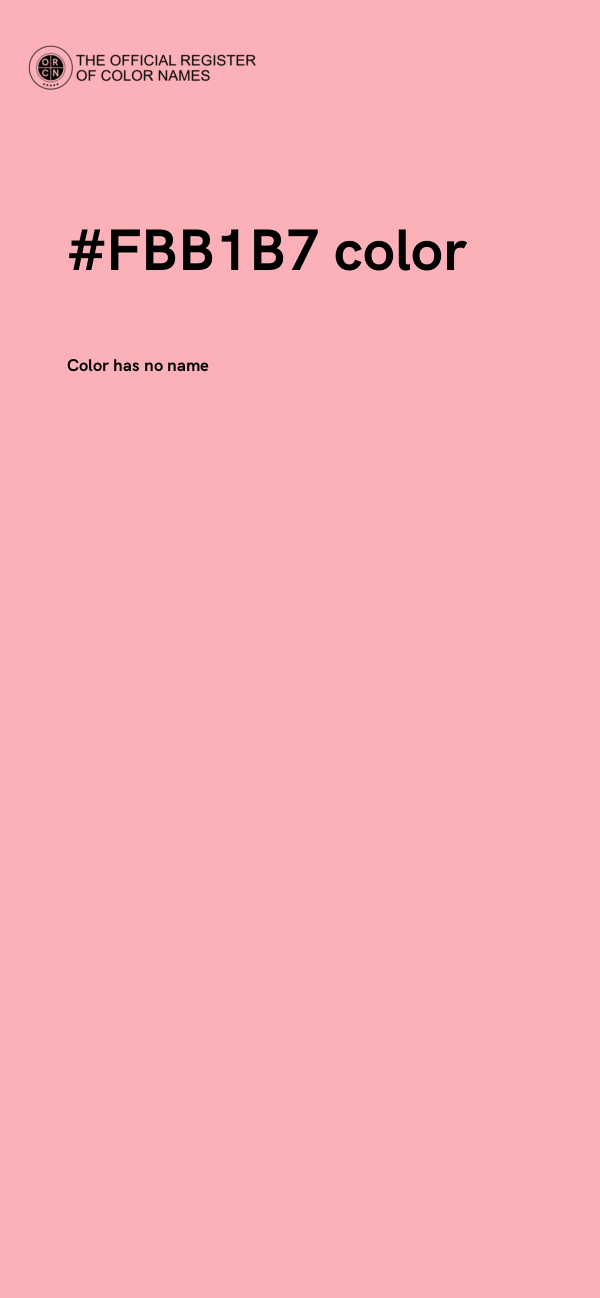 #FBB1B7 color image