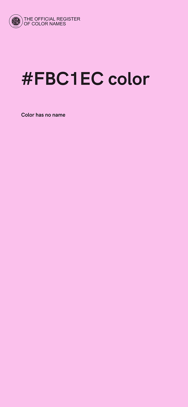 #FBC1EC color image