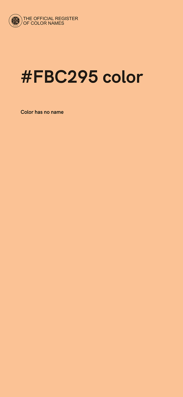 #FBC295 color image
