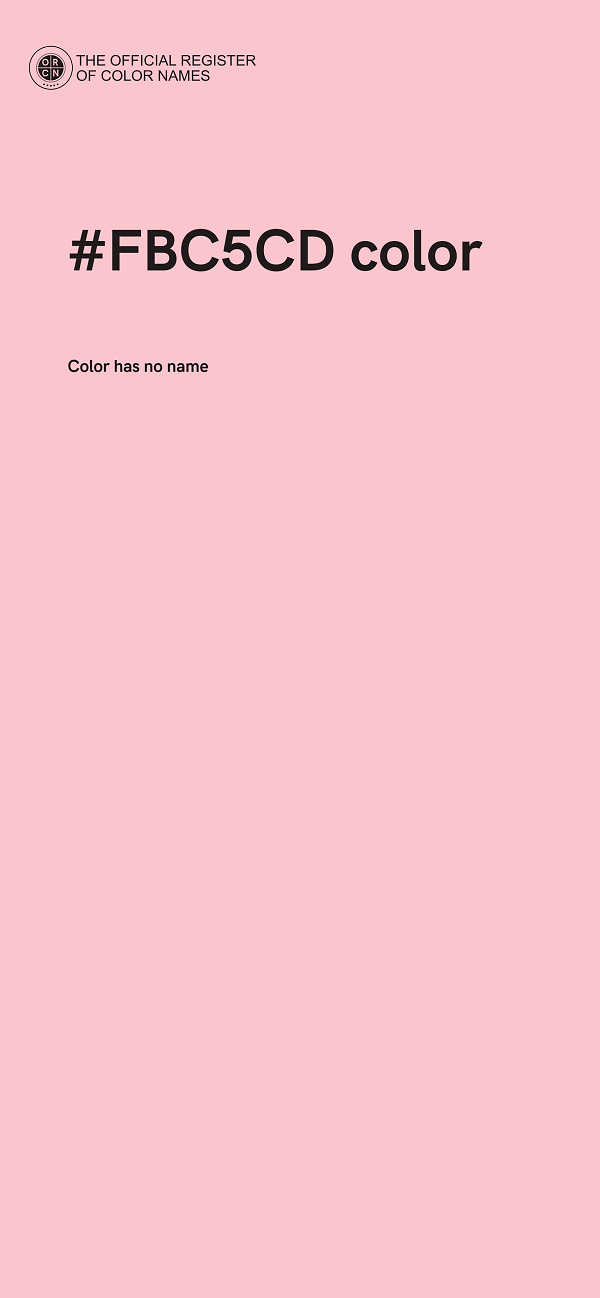 #FBC5CD color image