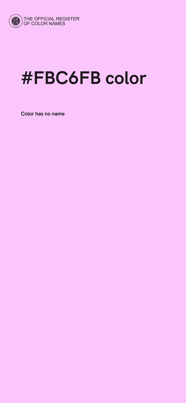 #FBC6FB color image