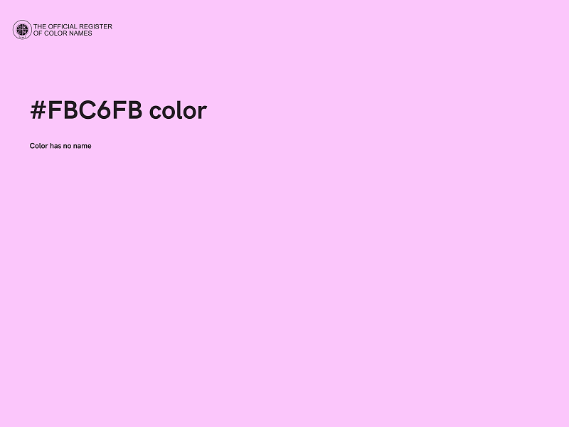 #FBC6FB color image