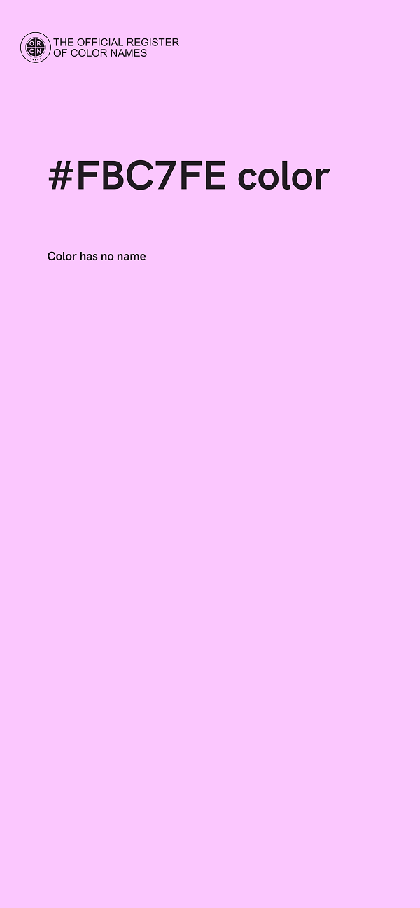 #FBC7FE color image