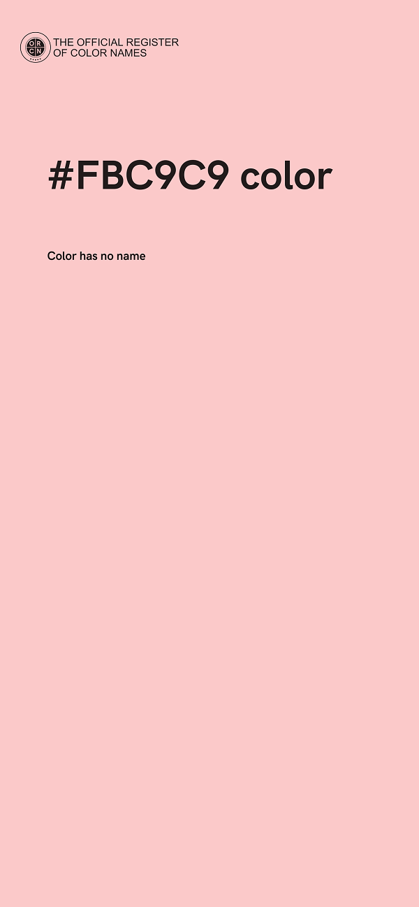 #FBC9C9 color image