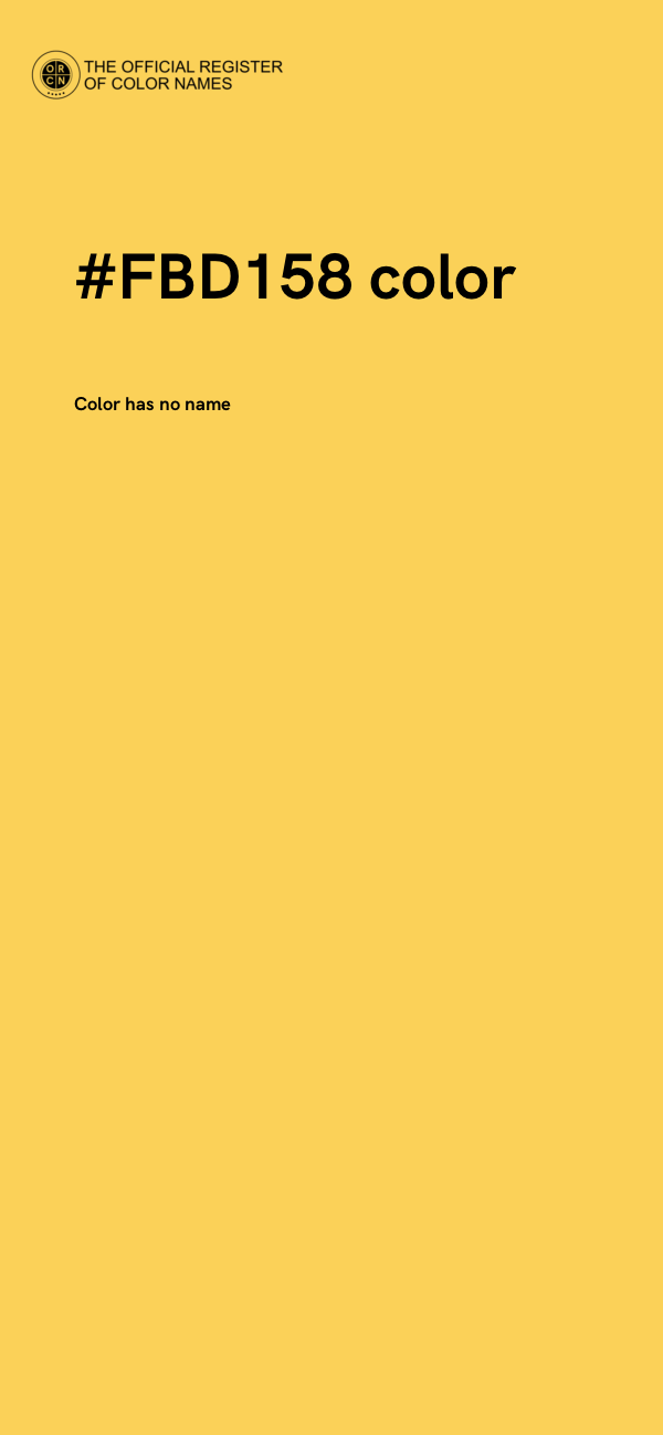 #FBD158 color image
