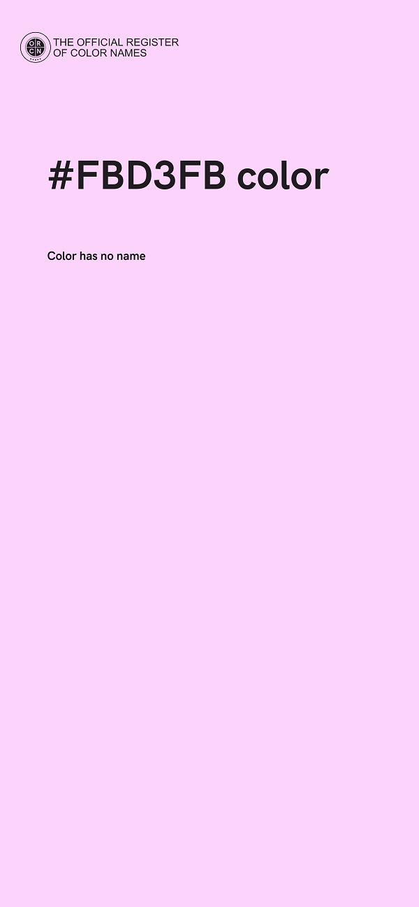 #FBD3FB color image