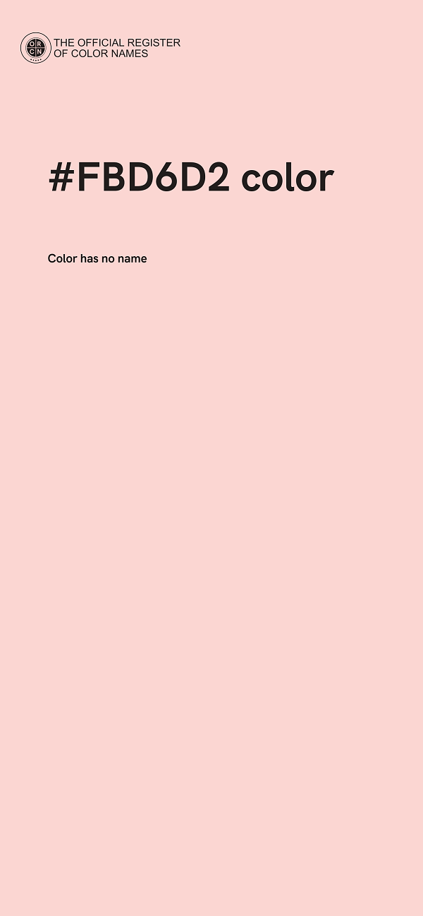#FBD6D2 color image