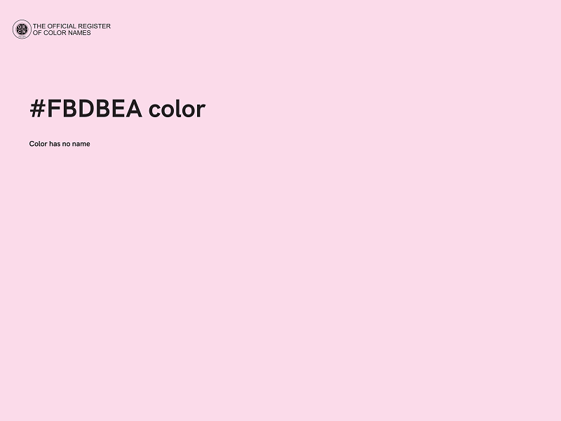 #FBDBEA color image