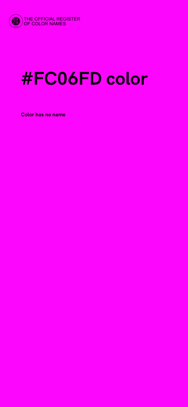 #FC06FD color image
