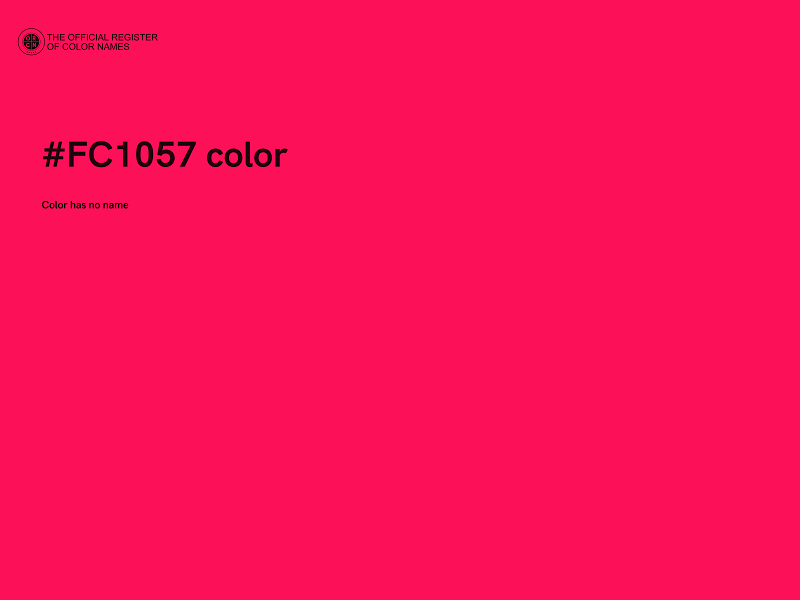 #FC1057 color image