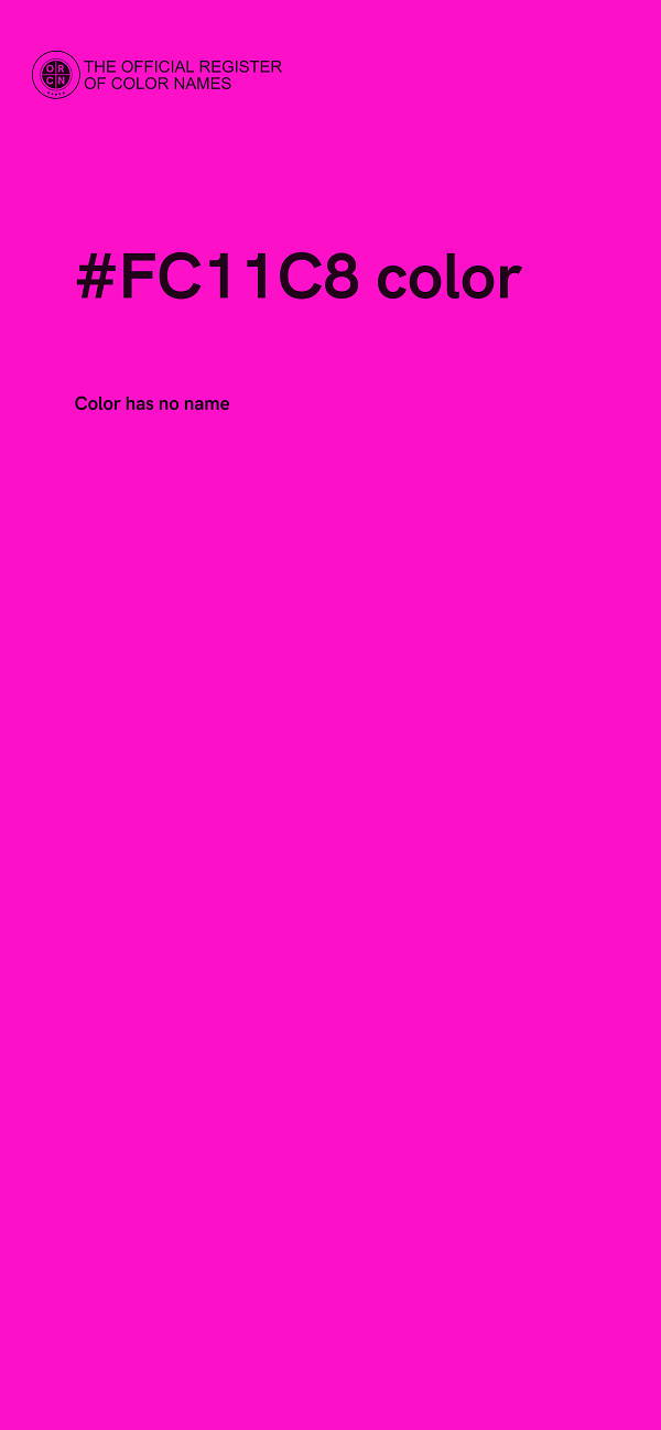 #FC11C8 color image