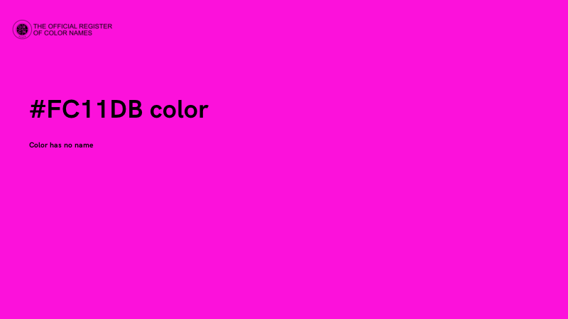 #FC11DB color image