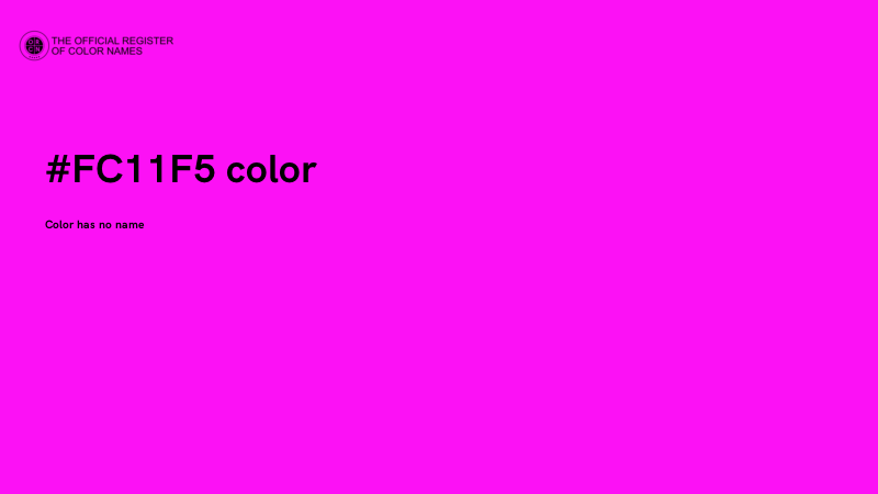 #FC11F5 color image