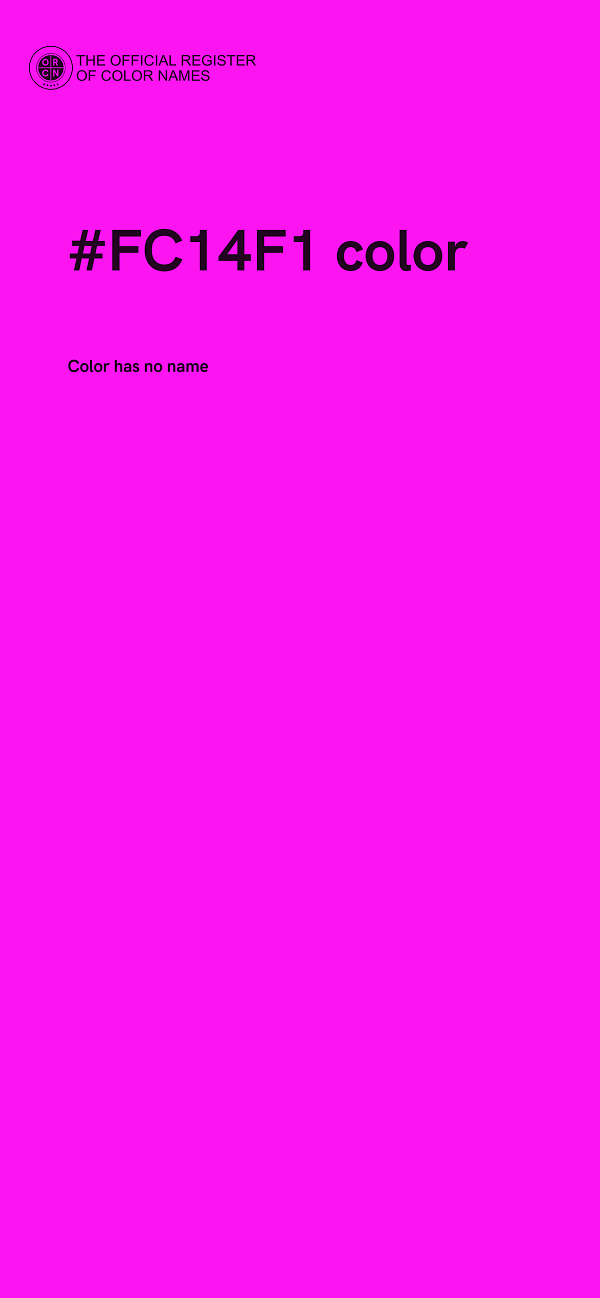 #FC14F1 color image