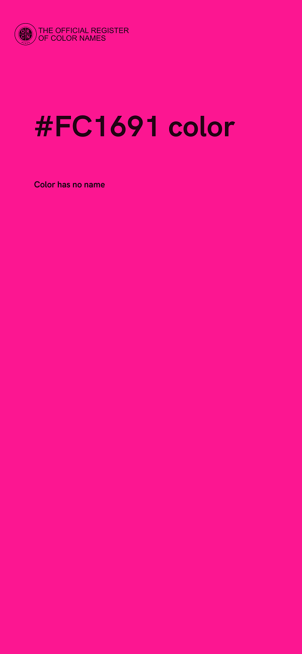 #FC1691 color image
