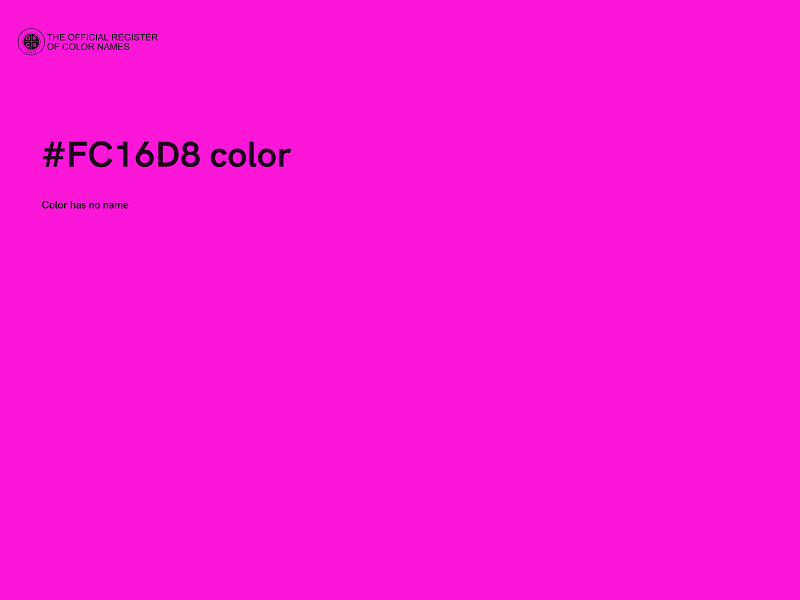 #FC16D8 color image