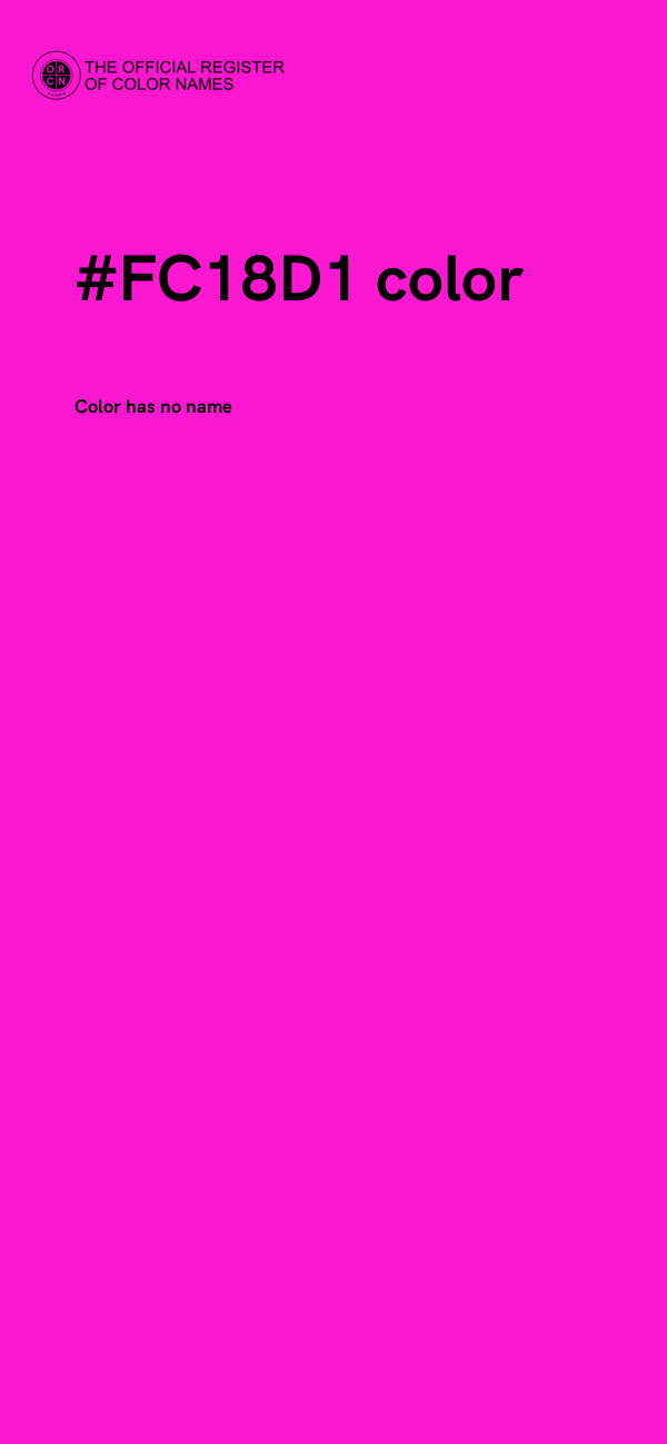 #FC18D1 color image
