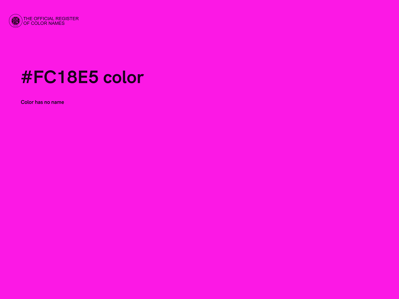 #FC18E5 color image