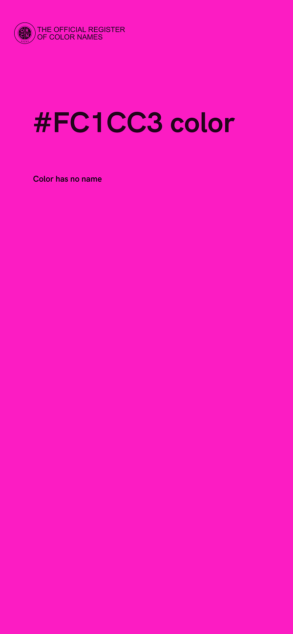 #FC1CC3 color image