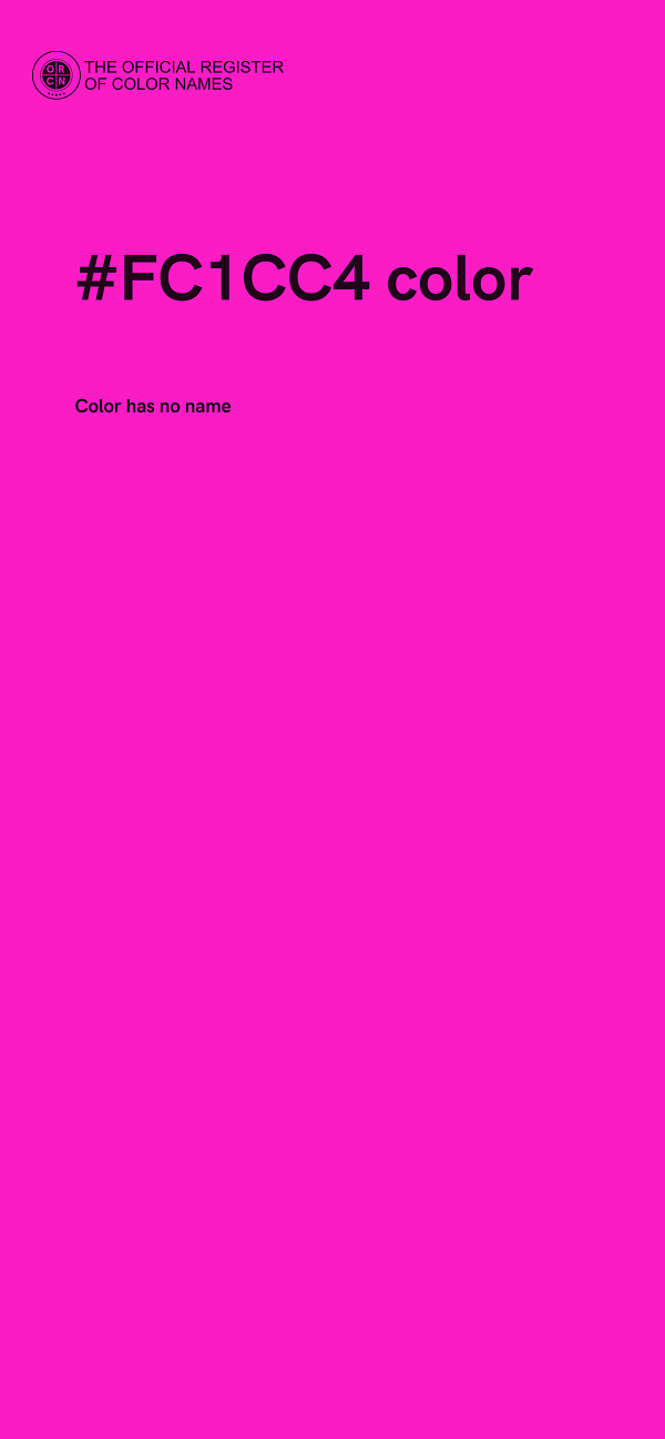 #FC1CC4 color image