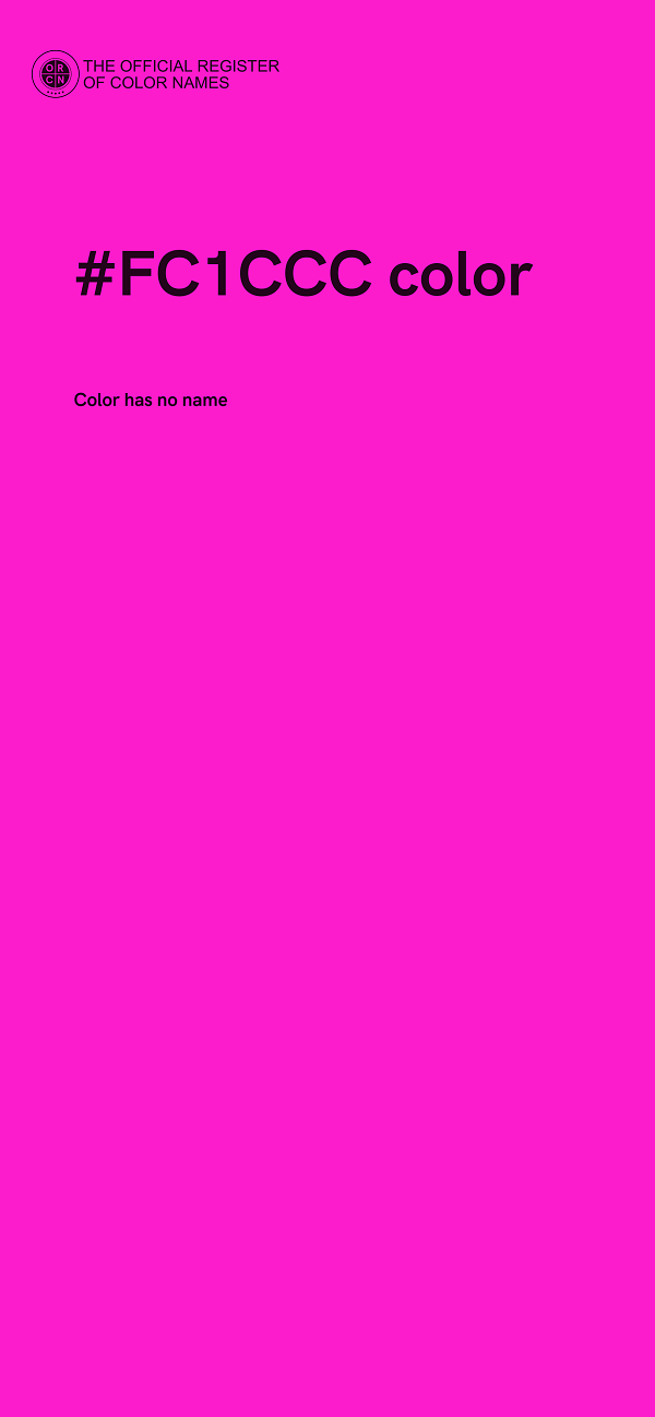 #FC1CCC color image