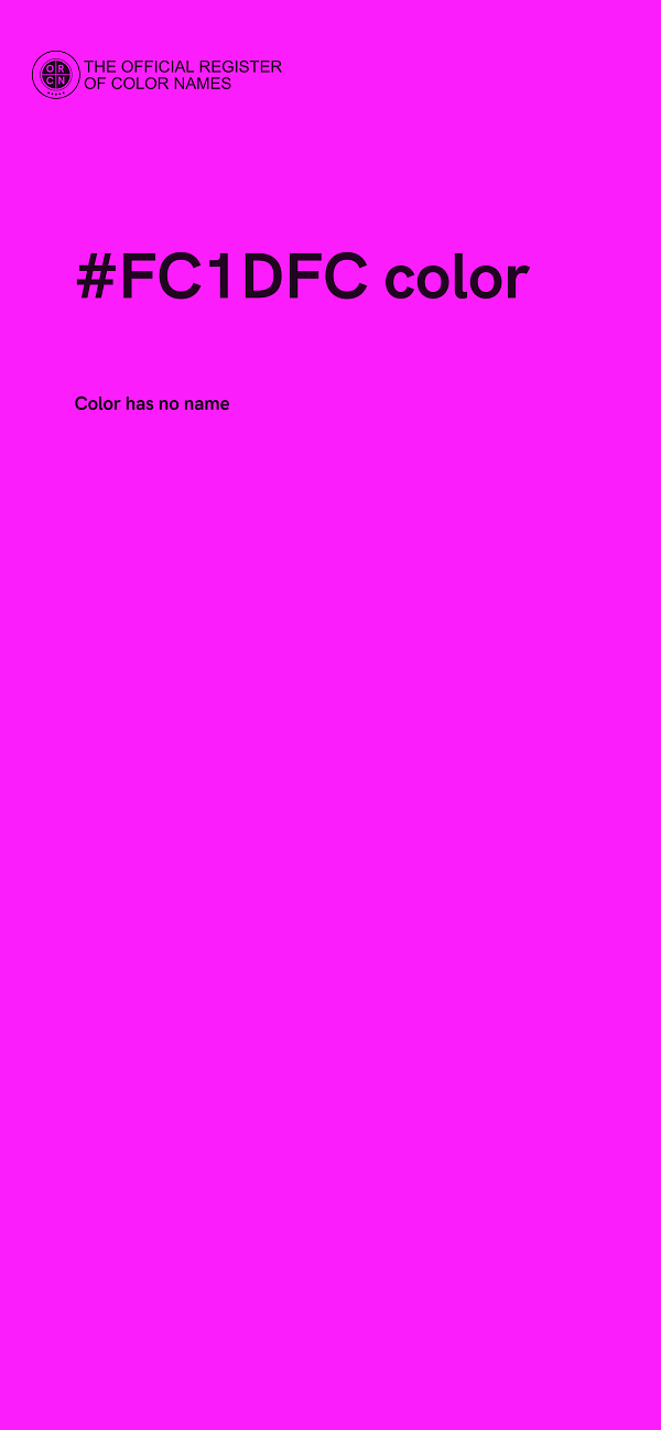 #FC1DFC color image