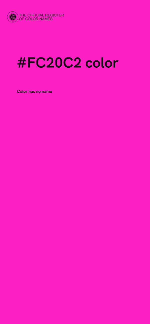 #FC20C2 color image