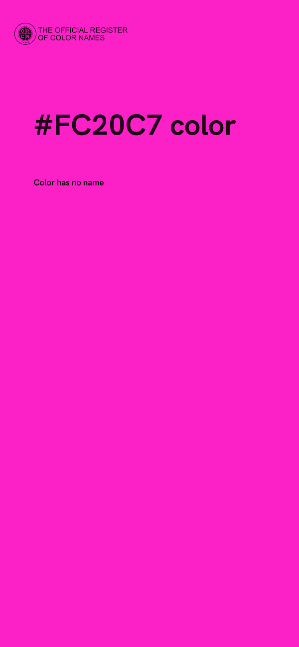 #FC20C7 color image