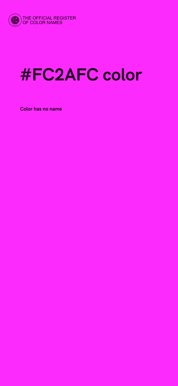 #FC2AFC color image