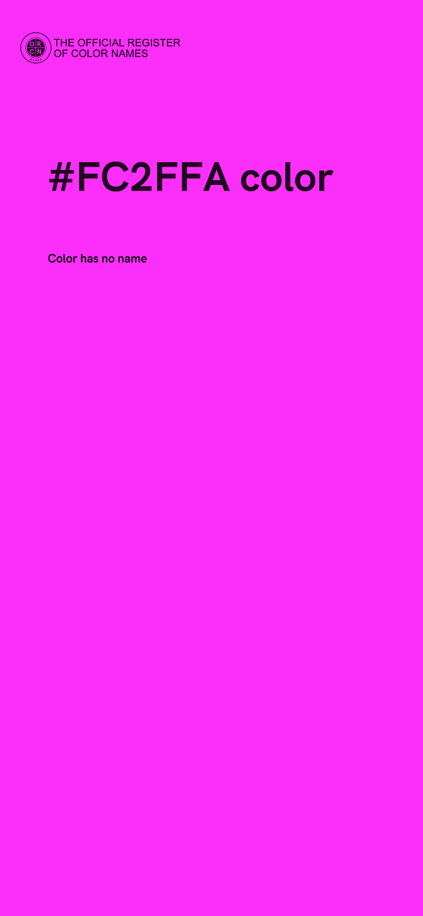 #FC2FFA color image
