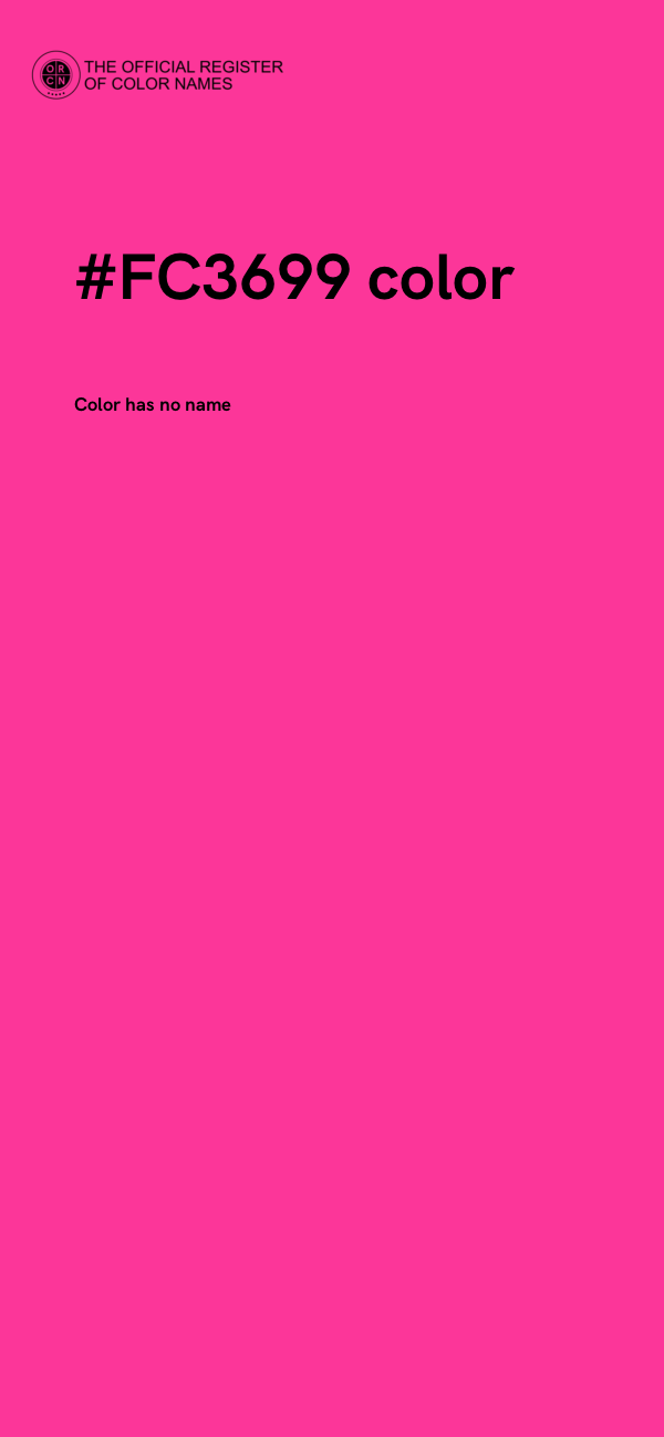 #FC3699 color image