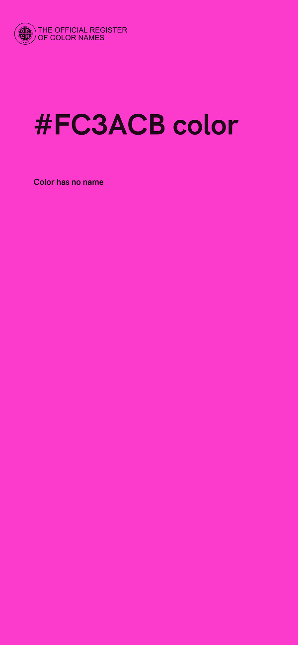 #FC3ACB color image