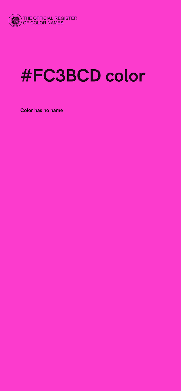#FC3BCD color image