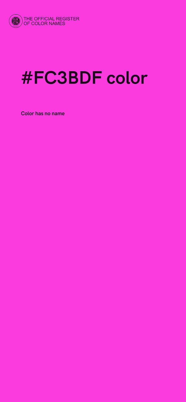 #FC3BDF color image