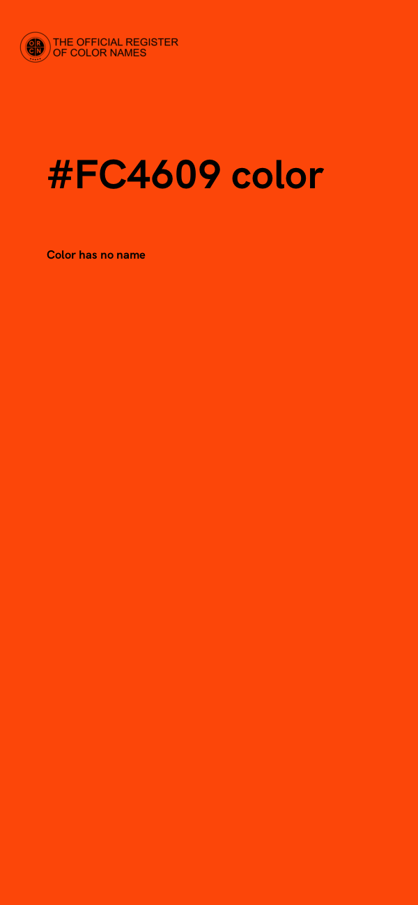 #FC4609 color image