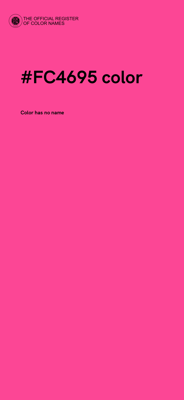 #FC4695 color image