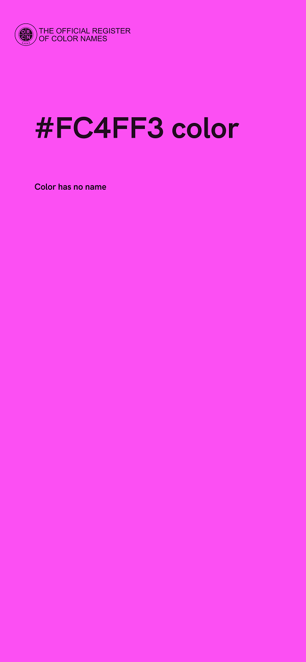 #FC4FF3 color image
