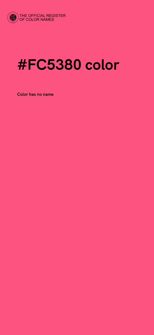 #FC5380 color image