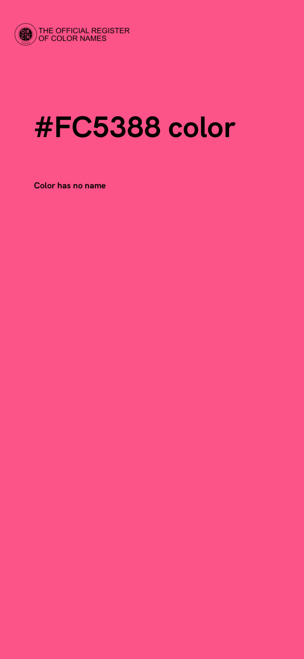 #FC5388 color image