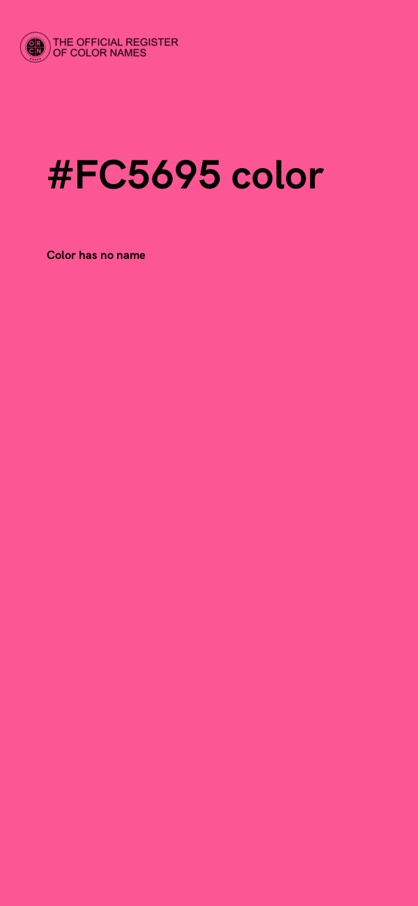 #FC5695 color image