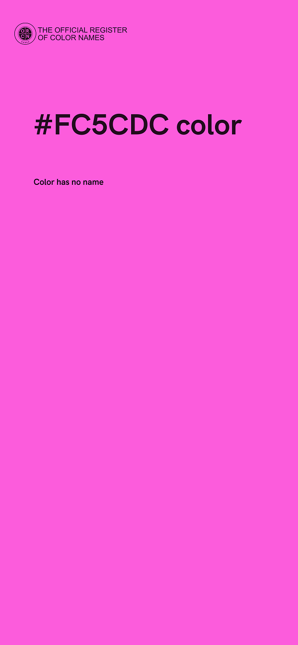 #FC5CDC color image