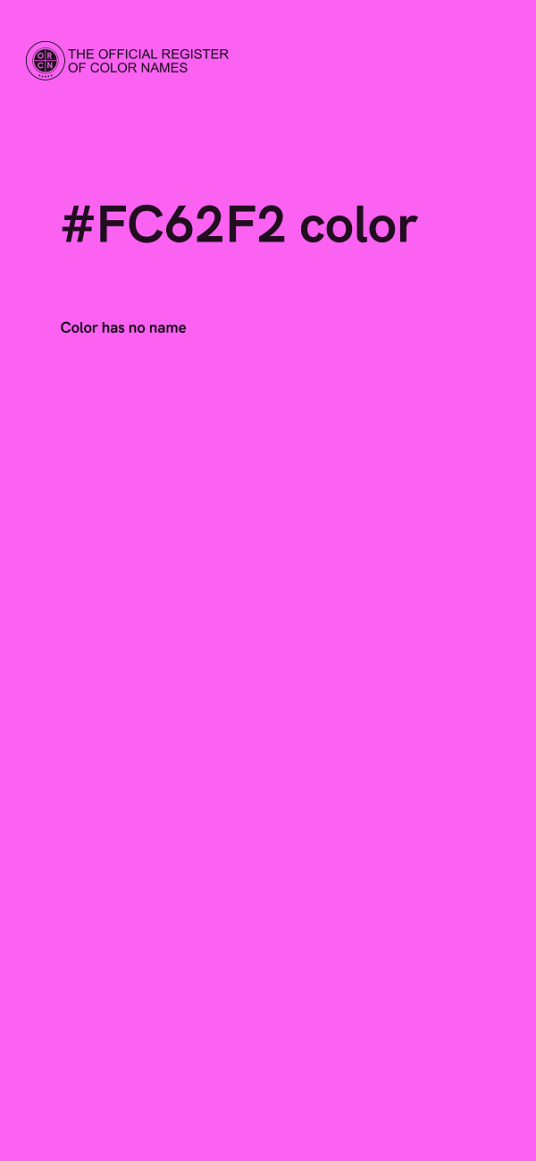 #FC62F2 color image