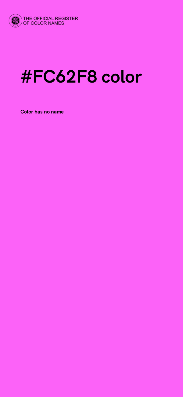 #FC62F8 color image