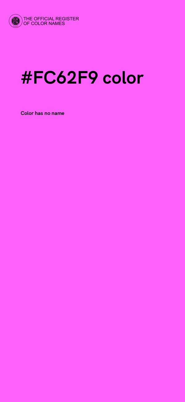 #FC62F9 color image