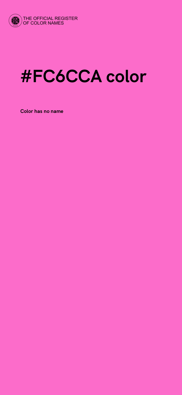 #FC6CCA color image