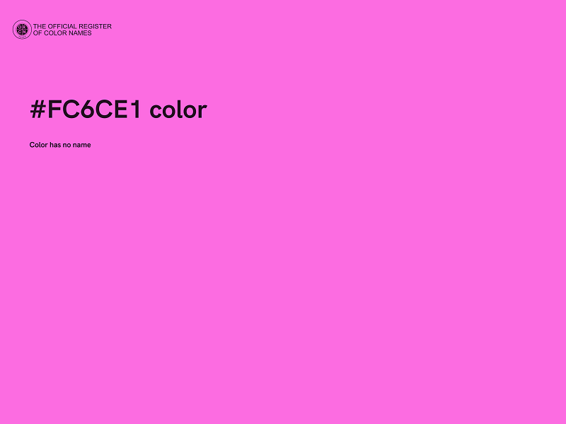 #FC6CE1 color image