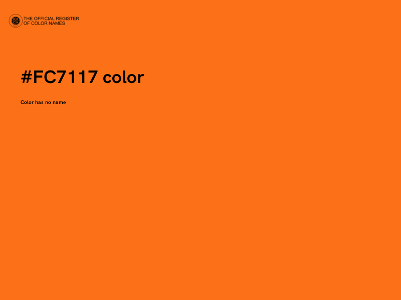 #FC7117 color image